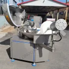 ZB-125 high speed chopping machine 3000 RPM automatic temperature control sausage balls processing efficient equipment - Bowl Cutter - foodmachtech